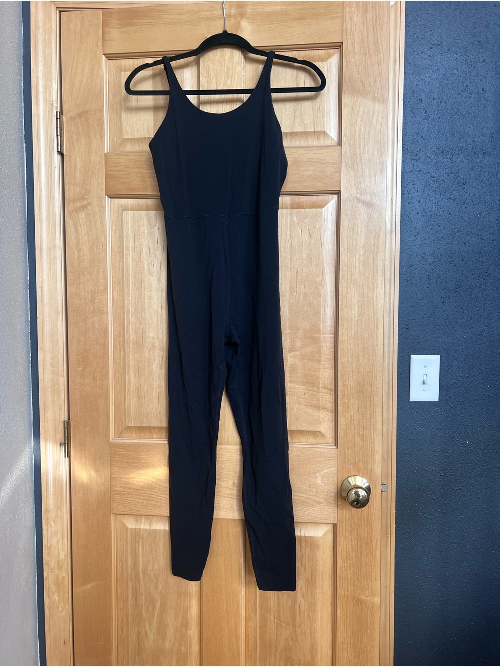 Nike Black Sleeveless Jumpsuit - Classic Scoop Neck